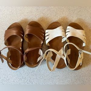 Car and jack sandals